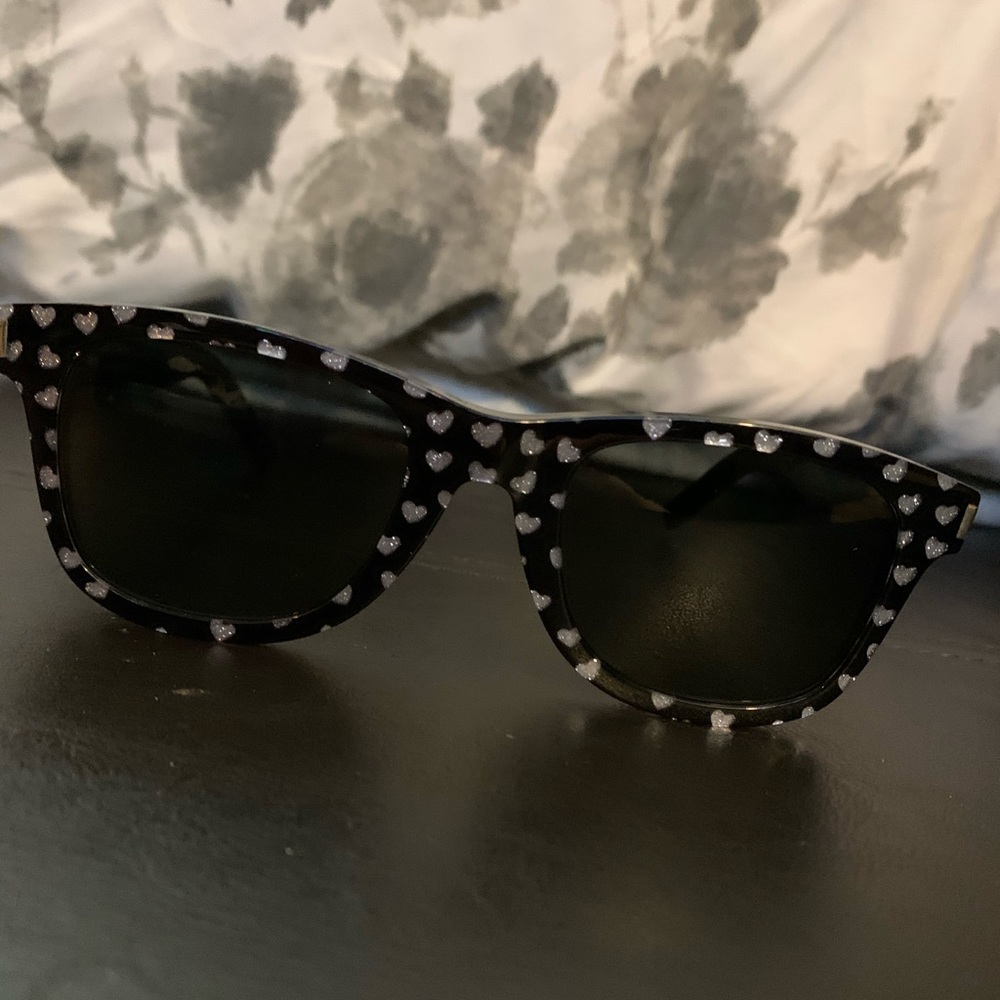 Saint Laurent heart sunglasses